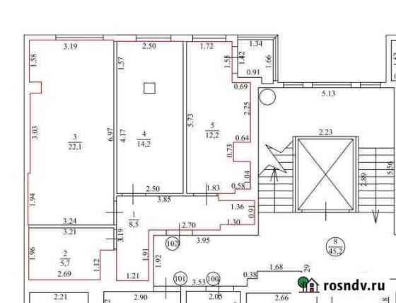 2-комнатная квартира, 62.7 м², 8/10 эт. на продажу в Севастополе Севастополь