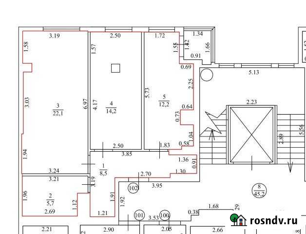 2-комнатная квартира, 62.7 м², 8/10 эт. на продажу в Севастополе Севастополь - изображение 1