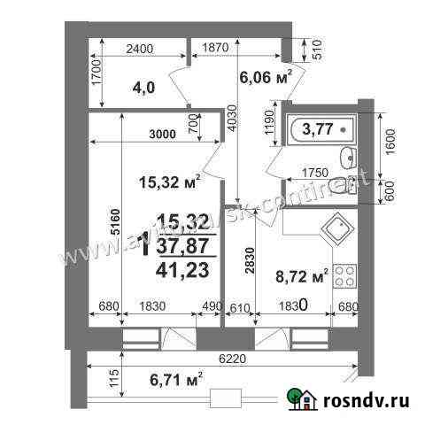 1-комнатная квартира, 44.6 м², 3/5 эт. на продажу в Коврове Ковров