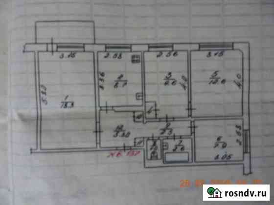 4-комнатная квартира, 70 м², 8/9 эт. на продажу в Железногорске Курской области Железногорск