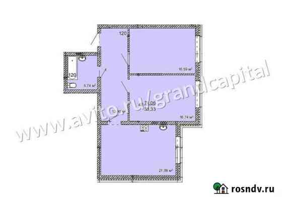 3-комнатная квартира, 74 м², 5/5 эт. на продажу в Ульяновске Ульяновск