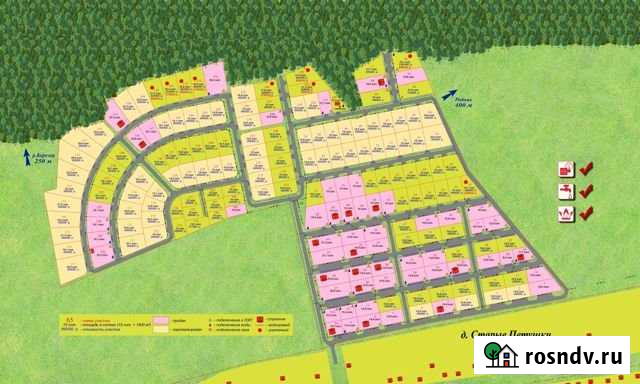 Участок ИЖС 231 сот. на продажу в Петушках Петушки - изображение 1