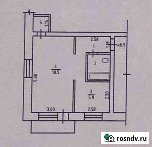 1-комнатная квартира, 32 м², 3/3 эт. на продажу в Чайковском Чайковский