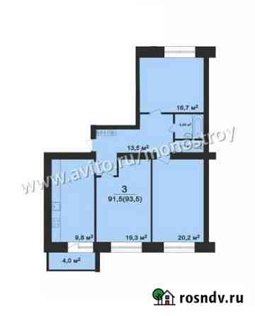3-комнатная квартира, 95.1 м², 1/12 эт. на продажу во Владимире Владимир