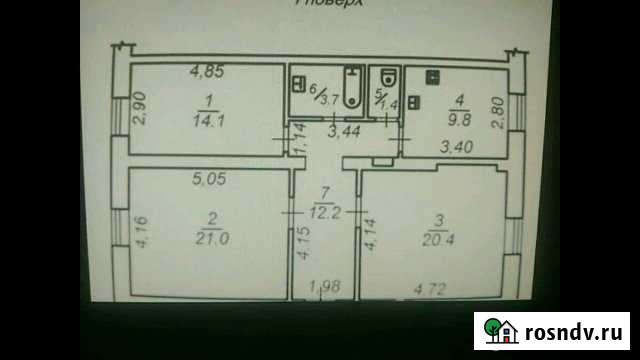 3-комнатная квартира, 73 м², 1/4 эт. на продажу в Назарово Назарово - изображение 1
