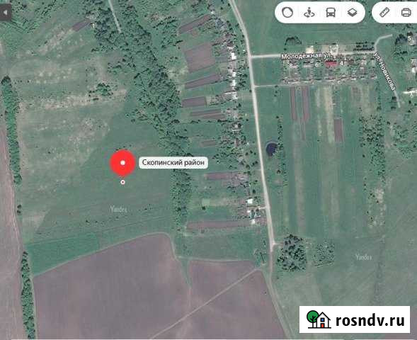 Участок СНТ, ДНП 63 сот. на продажу в Скопине Скопин - изображение 1