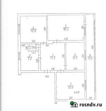 3-комнатная квартира, 68.9 м², 2/2 эт. на продажу в Ханты-Мансийске Ханты-Мансийск
