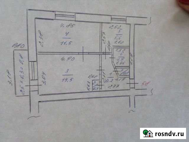 2-комнатная квартира, 40 м², 2/5 эт. на продажу в Унече Унеча - изображение 1