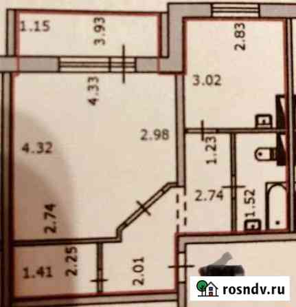 1-комнатная квартира, 42.7 м², 3/9 эт. на продажу в Пыть-Яхе Пыть-Ях