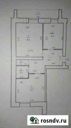 2-комнатная квартира, 63 м², 1/5 эт. на продажу в Октябрьском Республики Башкортостан Октябрьский