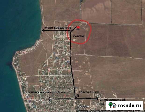 Участок ИЖС 8 сот. на продажу в Саках Саки - изображение 1