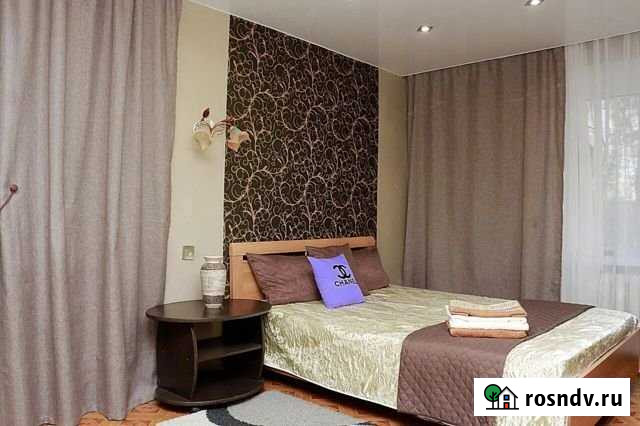 1-комнатная квартира, 33 м², 3/5 эт. в аренду посуточно в Комсомольске-на-Амуре Комсомольск-на-Амуре - изображение 1