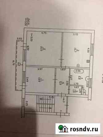 2-комнатная квартира, 70 м², 2/3 эт. на продажу в Кропоткине Кропоткин