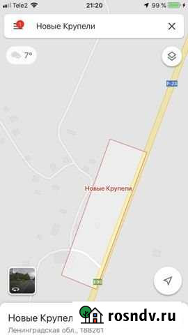 Участок ИЖС 8 сот. на продажу в Толмачево Ленинградской области Толмачево - изображение 1