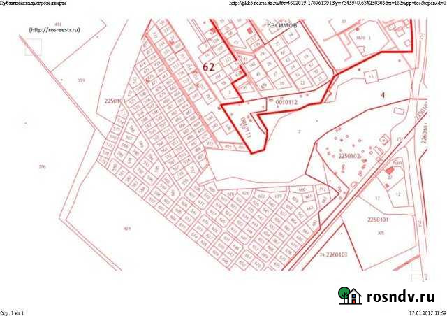 Участок ИЖС 12 сот. на продажу в Касимове Касимов - изображение 1