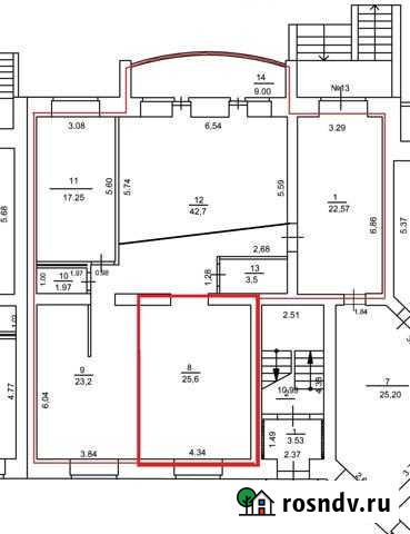 Помещение свободного назначения, 25.6 кв.м. Кострома - изображение 1