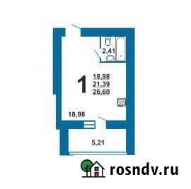 Квартира-студия, 22.4 м², 4/10 эт. на продажу в Рязани Рязань - изображение 1