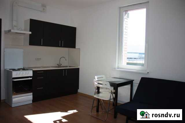 Квартира-студия, 30 м², 2/14 эт. в аренду на длительный срок в Кудрово Кудрово - изображение 1