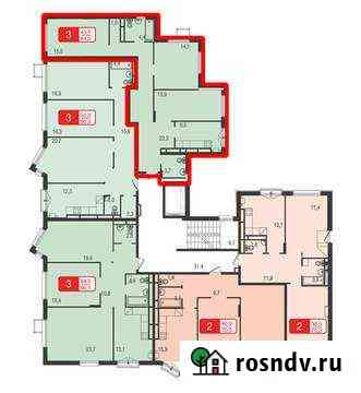 3-комнатная квартира, 84 м², 4/5 эт. на продажу в Химках Химки