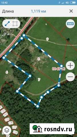 Участок СНТ, ДНП 636 сот. на продажу в Верее Верея - изображение 1