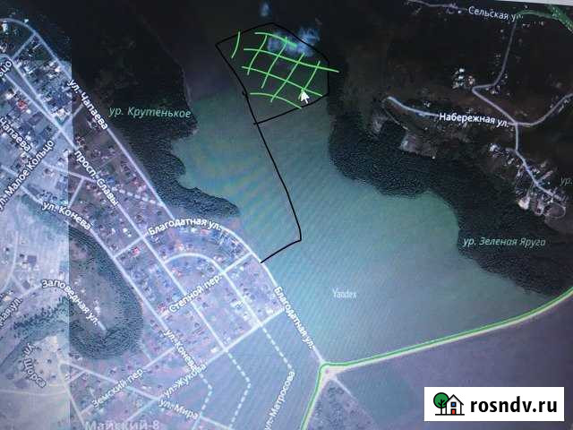 Участок СНТ, ДНП 600 сот. на продажу в Майском Белгородской области Майский - изображение 1