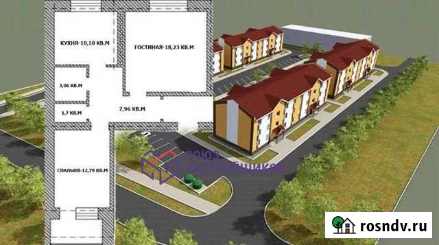 2-комнатная квартира, 55 м², 2/3 эт. на продажу в Оренбурге Оренбург - изображение 1