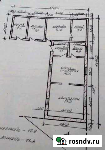 Дом 76 м² на участке 30 сот. на продажу в Успенской Успенская - изображение 1