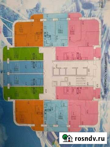 1-комнатная квартира, 46.6 м², 16/25 эт. на продажу в Чебоксарах Чебоксары - изображение 1