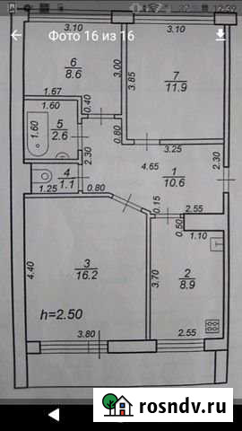 3-комнатная квартира, 65 м², 2/5 эт. на продажу в Эммауссе Эммаусс - изображение 1