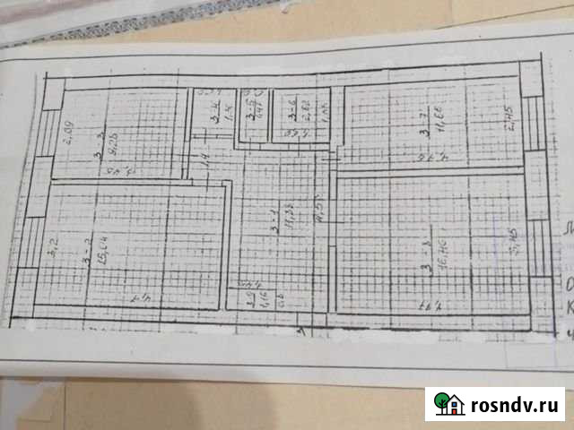 3-комнатная квартира, 71 м², 1/3 эт. на продажу в Междуреченском Междуреченский - изображение 1