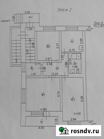 3-комнатная квартира, 68.5 м², 2/2 эт. на продажу в Курагино Курагино - изображение 1