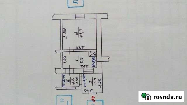 1-комнатная квартира, 29 м², 1/1 эт. на продажу в Феодосии Феодосия - изображение 1