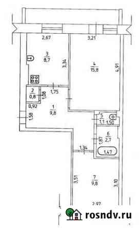 2-комнатная квартира, 49 м², 1/2 эт. на продажу в Усть-Кишерти Усть-Кишерть