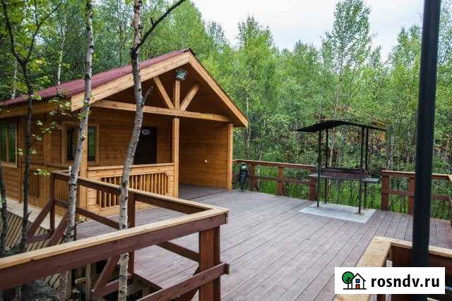 Коттедж 25 м² на участке 100 сот. в аренду посуточно в Мурманске Мурманск - изображение 1