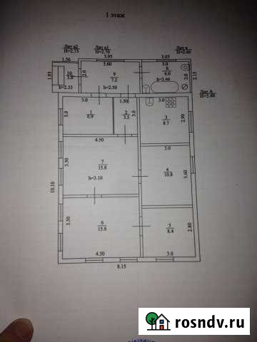 Дом 83.1 м² на участке 4 сот. на продажу в Лабинске Лабинск - изображение 1