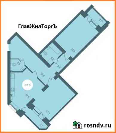 2-комнатная квартира, 82.3 м², 2/4 эт. на продажу в Пскове Псков