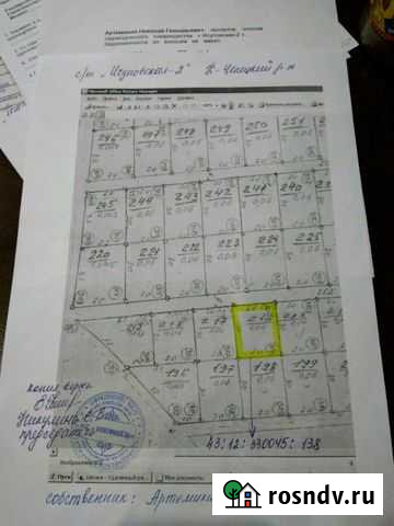 Участок СНТ, ДНП 6 сот. на продажу в Кирове Киров - изображение 1