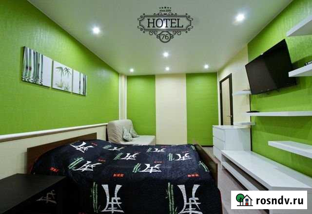 1-комнатная квартира, 35 м², 1/9 эт. в аренду посуточно в Ярославле Ярославль - изображение 1