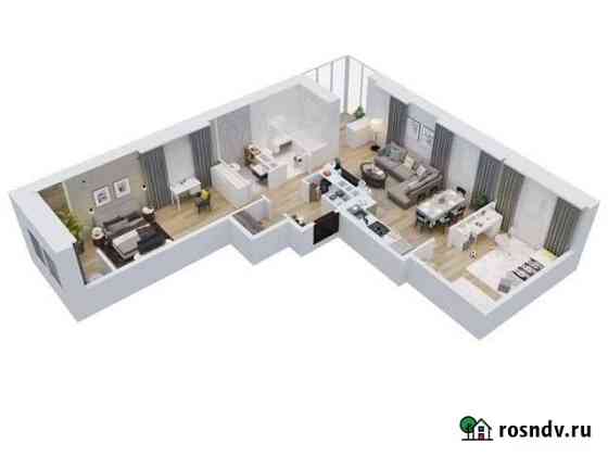 2-комнатная квартира, 73.4 м², 2/15 эт. на продажу в Хабаровске Хабаровск