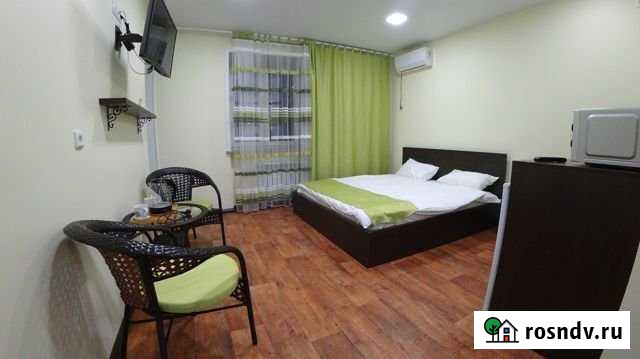 Квартира-студия, 35 м², 1/9 эт. в аренду посуточно в Благовещенске Амурской области Благовещенск - изображение 1