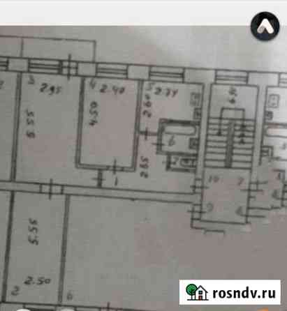 3-комнатная квартира, 58 м², 3/4 эт. на продажу в Комсомольске Комсомольск