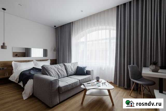 Квартира-студия, 45 м², 2/3 эт. в аренду на длительный срок в Астрахани Астрахань - изображение 1