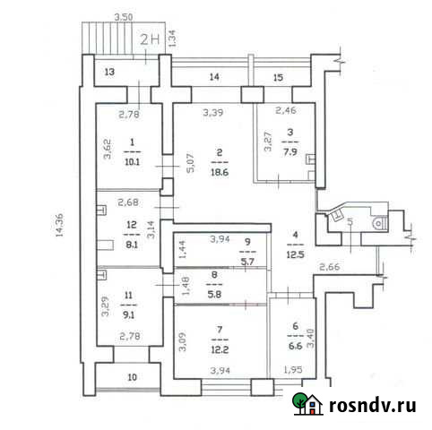 Торговое помещение, 108.4 кв.м. Череповец - изображение 1