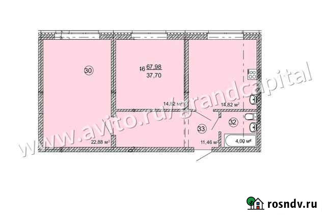 1-комнатная квартира, 68 м², 5/5 эт. на продажу в Ульяновске Ульяновск - изображение 1