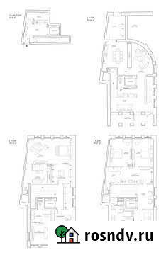 5-комнатная квартира, 366.4 м², 1/1 эт. на продажу в Москве Москва - изображение 1