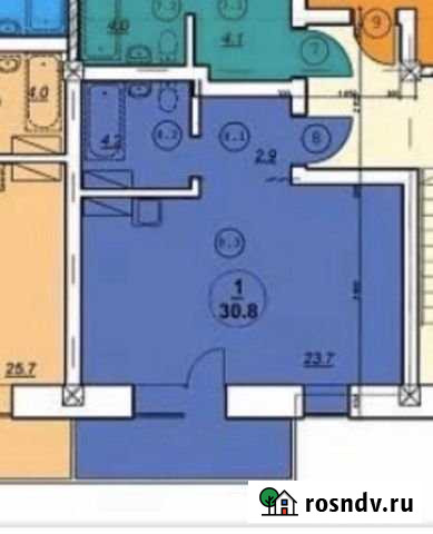 1-комнатная квартира, 30.8 м², 3/9 эт. на продажу в Улан-Удэ Улан-Удэ - изображение 1