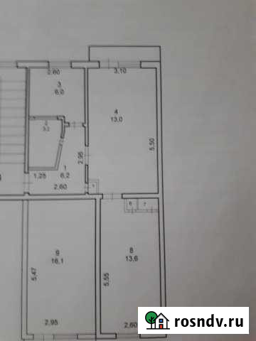 3-комнатная квартира, 59.3 м², 5/5 эт. на продажу в Свободном Амурской области Свободный - изображение 1