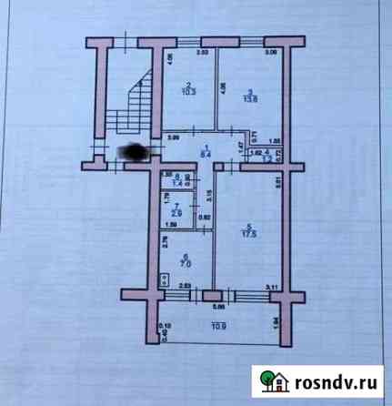 3-комнатная квартира, 67.8 м², 1/2 эт. на продажу в Элисте Элиста