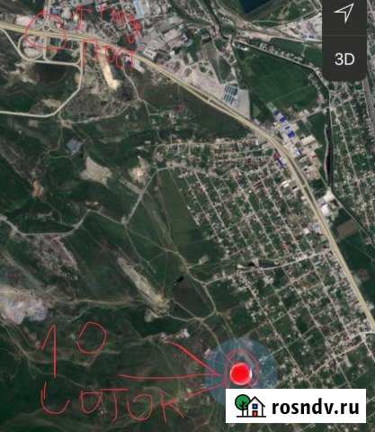 Участок СНТ, ДНП 10 сот. на продажу в Каспийске Каспийск - изображение 1