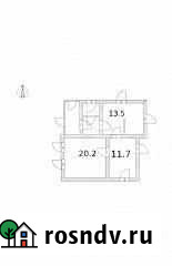 Дом 52.8 м² на участке 6 сот. на продажу в Стерлитамаке Стерлитамак - изображение 1